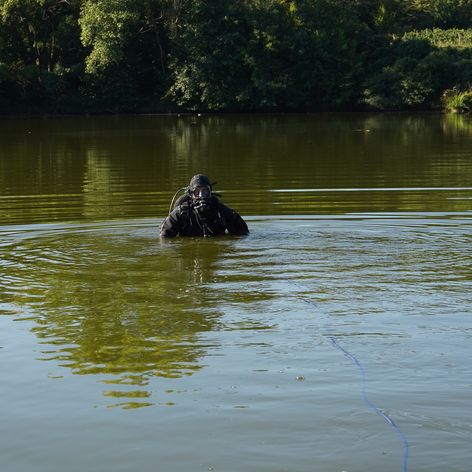 Marcel Adamčík pri práci