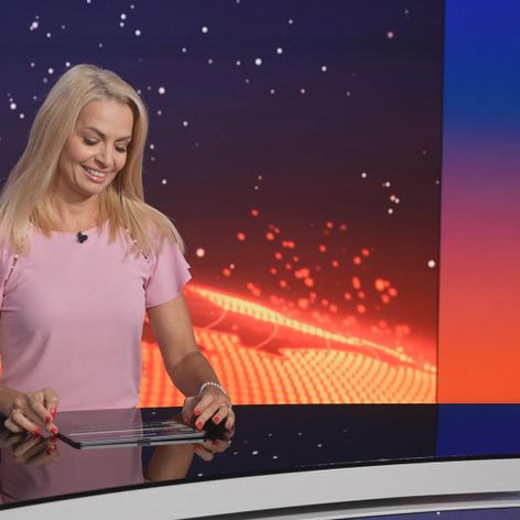 Skúška Marianny Ďurianovej po 10 rokov v spravodajskom štúdiu