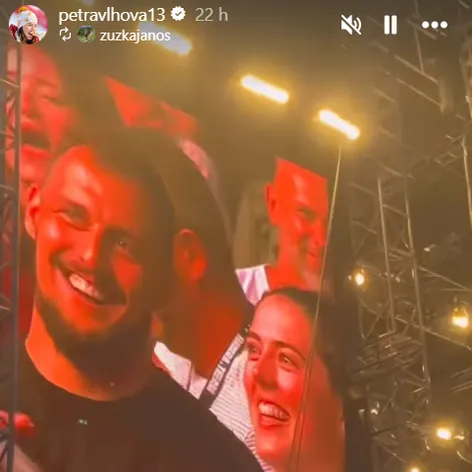 Petra Vlhová si užila koncert Pavla Haberu