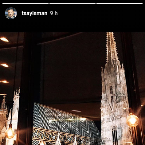 Tolgahan Sayışman vo Viedni