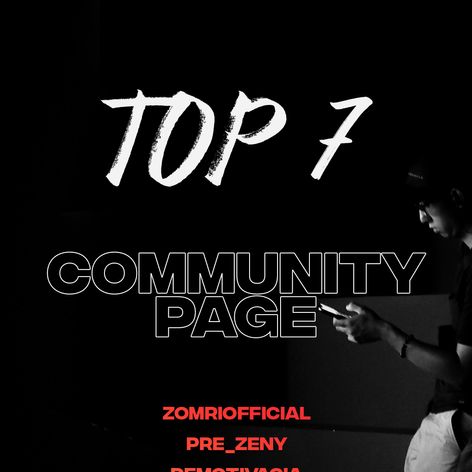 TOP 7 COMMUNITY PAGE