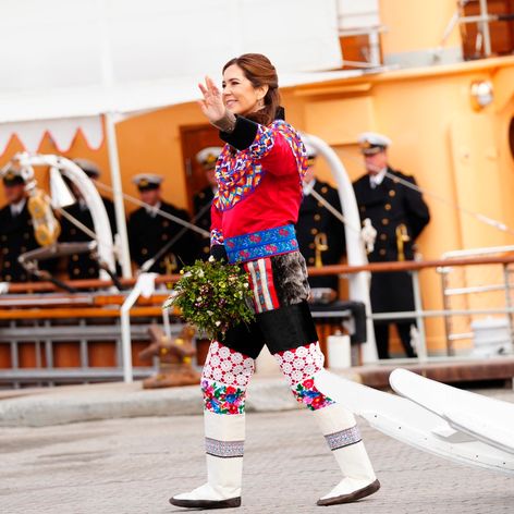 Dánska kráľovná Mary na návšteve Grónska