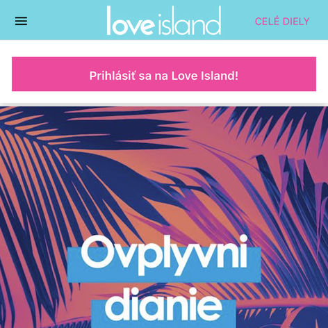 Hlasovnie o dianí vo vile v mobilnej aplikácii.