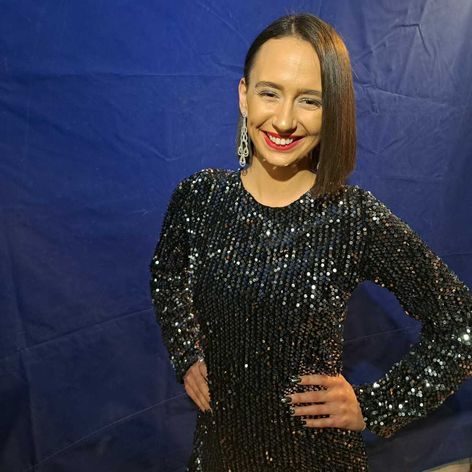 Saška sa tiež poriadne vyfintila na finále 