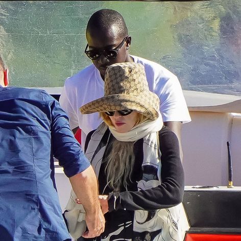 Madonna s rodinou na silvestrovskom obede