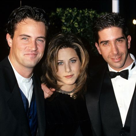 Matthew Perry, Jennifer Aniston a David Schwimmer.