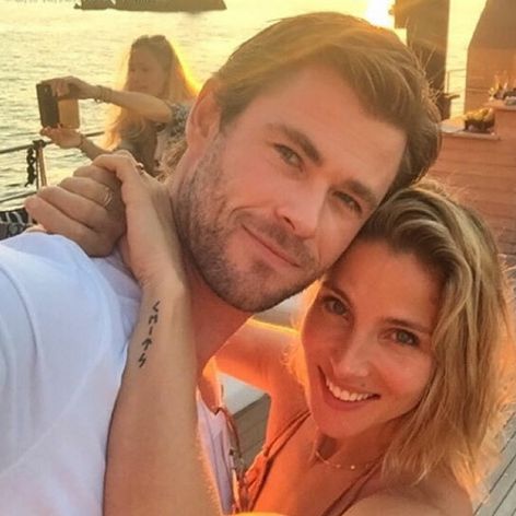 Chris Hemsworth s manželkou, herečkou Elsou Pataky