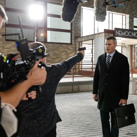 Nakrúcanie streľby v Druhej šanci.