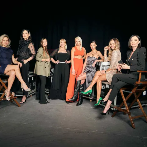 Ivana Gáborík, Sisa KR, Kika Ďurišová, Zuzana Vačková, Laura Chrebetová, Naty Kerny, Tatiana Žideková a Mirka Dobiš alias Fashio