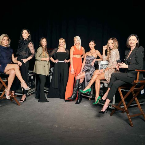 Ivana Gáborík, Sisa KR, Kika Ďurišová, Zuzana Vačková, Laura Chrebetová, Naty Kerny, Tatiana Žideková a Mirka Dobiš alias Fashio