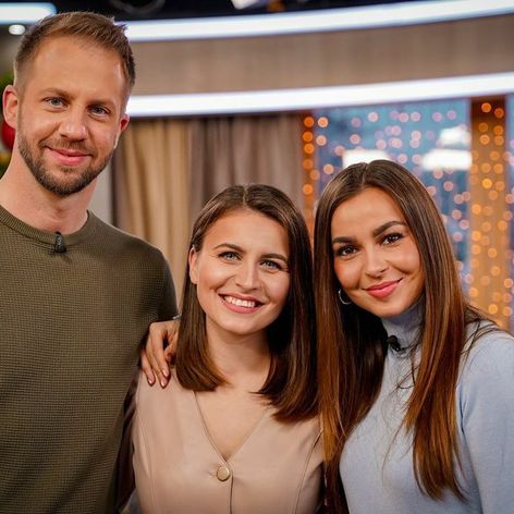 Ivana Brillová s Matúšom a Zuzkou v Teleráne