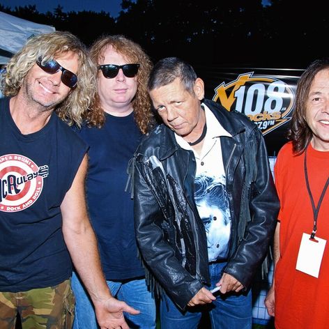 Gord Lewis (druhý zľava) bol členom skupiny Teenage Head