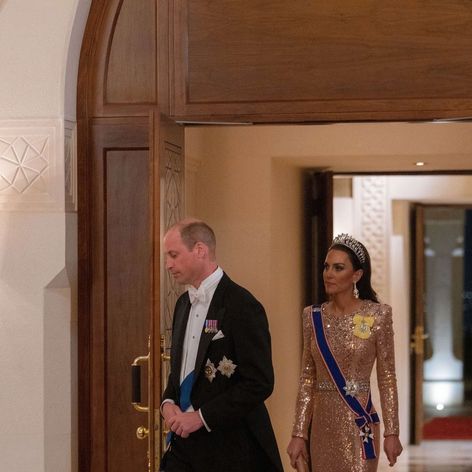 Princ William a princezná Kate na svadbe jordánskeho princa