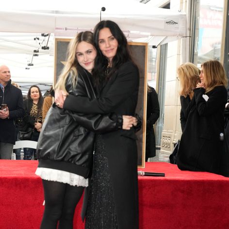 Courteney Cox na Hollywoodskom chodníku slávy s dcérou Coco