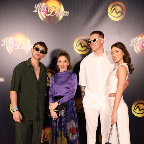 Martin Klinčúch, Janka Kovalčíková, Krištof Králik s priateľkou Petrou