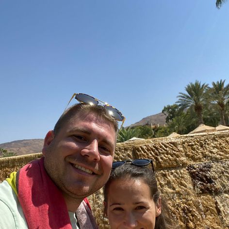 Mirka a Matej v Jordánsku