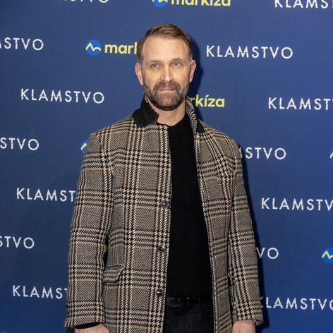 Tomáš Maštalír na premiére seriálu Klamstvo