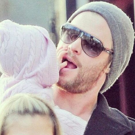 Chris Hemsworth s dcérou