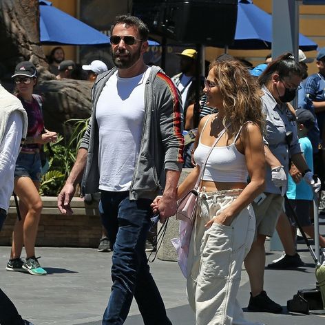 Bennifer v zábavnom parku