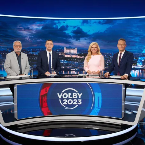 Voľby 2023 - Volebná noc