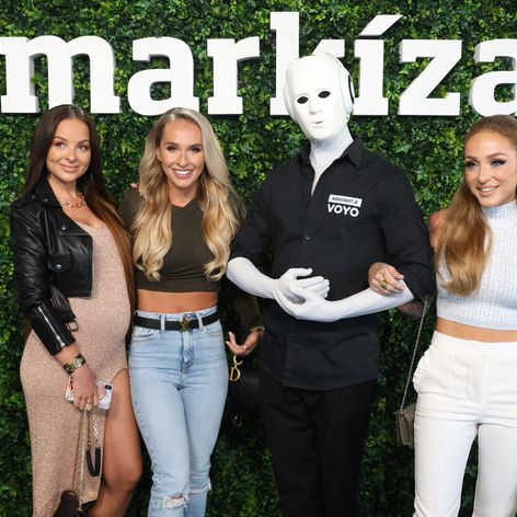 Lucia Mokráňová na media párty TV Markíza