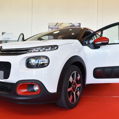 Na snímke nový model automobilu Citroën C3