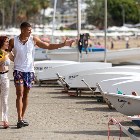 Rachel a Claude na finálovom rande.