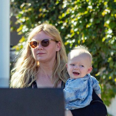 Kirsten Dunst so synčekom.