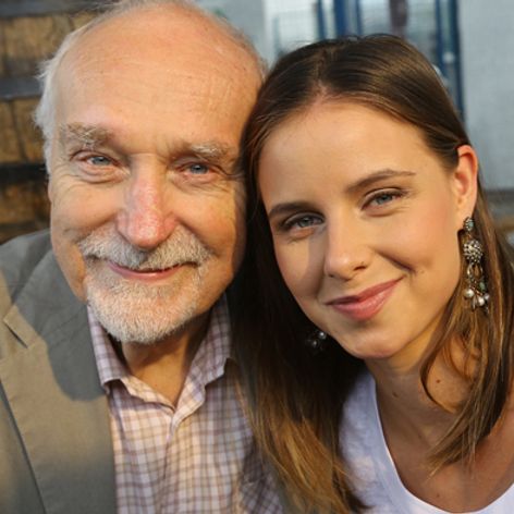 Nela Pocisková s Ivanom Letkom