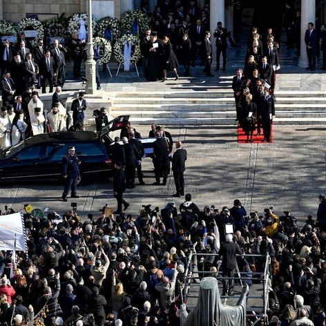 Pohreb gréckeho kráľa Konštantína II.