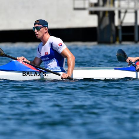 Dvojkajak v zložení Samuel Baláž a Adam Botek na OH v Tokiu.