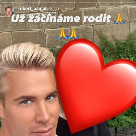 Robert Paulat s náhradnou matkou na ceste do nemocnice