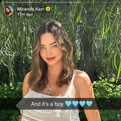 Miranda Kerr má štvrté dieťa