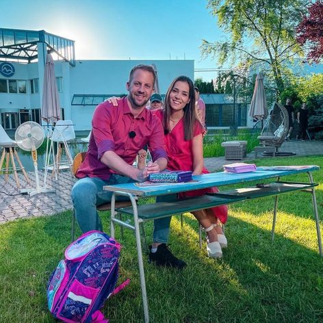 Matúš Krnčok a Lucia Hlaváčková v Teleráne