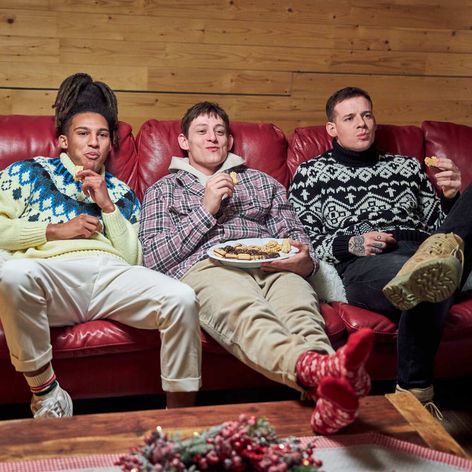 Herci z Pána profesora na nakrúcaní klipu