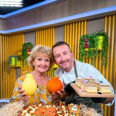 Gizka Oňová a Peter Varga v kuchyni Telerána