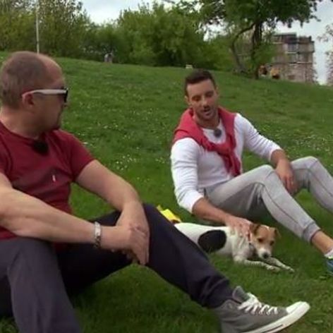 Sandy na nakrúcaní