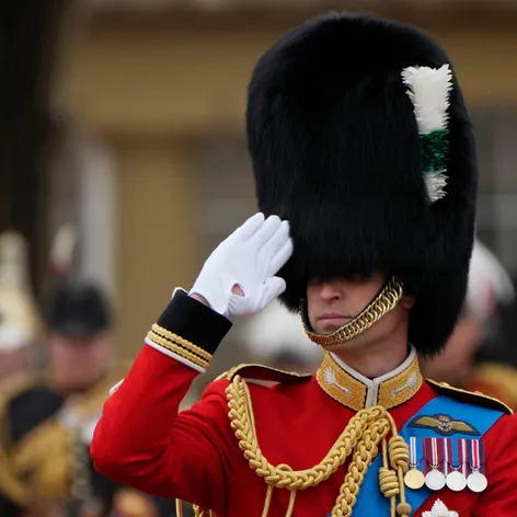 Vojenská prehliadka Trooping the Colour na počesť narodenín britského kráľa Karola III.