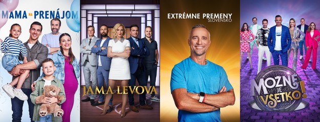 Nové série obľúbených programov