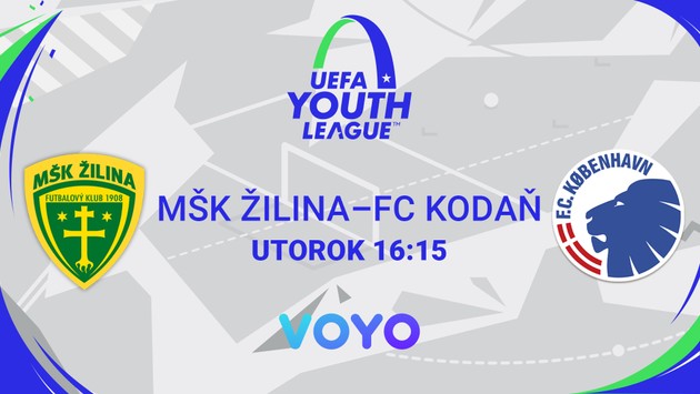 Voyo prináša „supertýždeň“ plný športových ťahákov! Otvoria ho Žilinčania v mládežníckej Lige majstrov