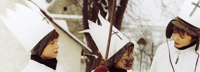 Krakonoš a lyžníci