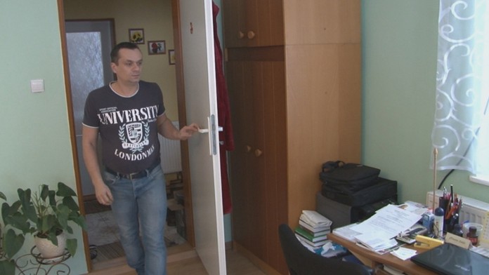 Vľavo generálny riaditeľ a viceprezident Slovana Bratislava Ivan Kmotrík ml. a vpravo tréner Martin Ševela.