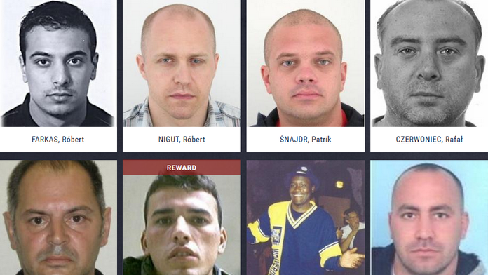 Hľadaní zločinci 