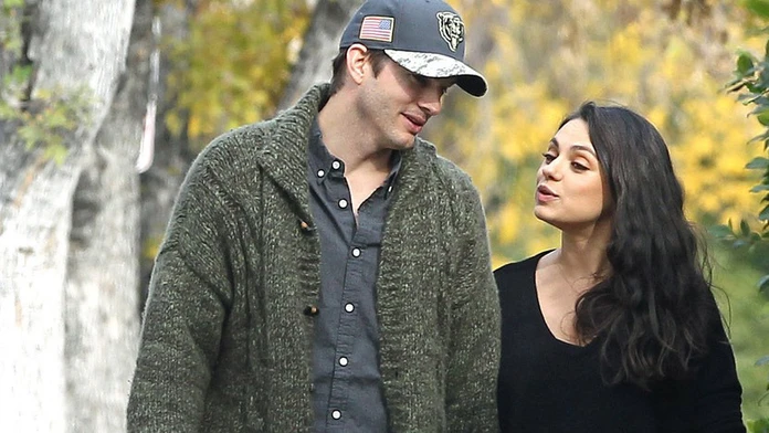 Mila Kunis a Ashton Kutcher.