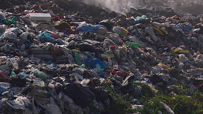 Skládka odpadu - ilustračná snímka.