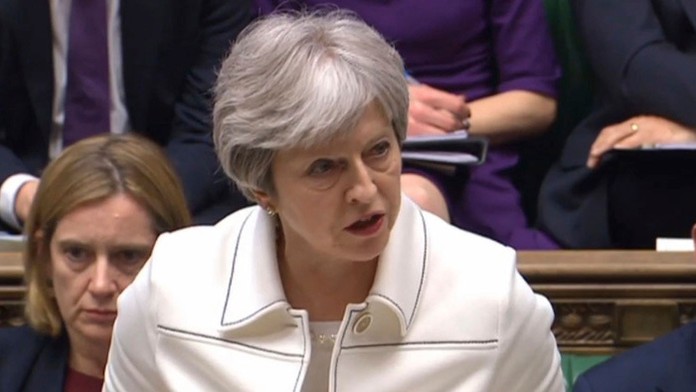 Britská premiéra Theresa Mayová.