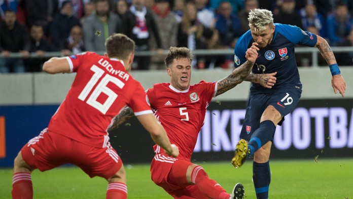 Posledný vzájomný zápas Slovenska s Walesom v zápase skupiny E kvalifikácie EURO 2020