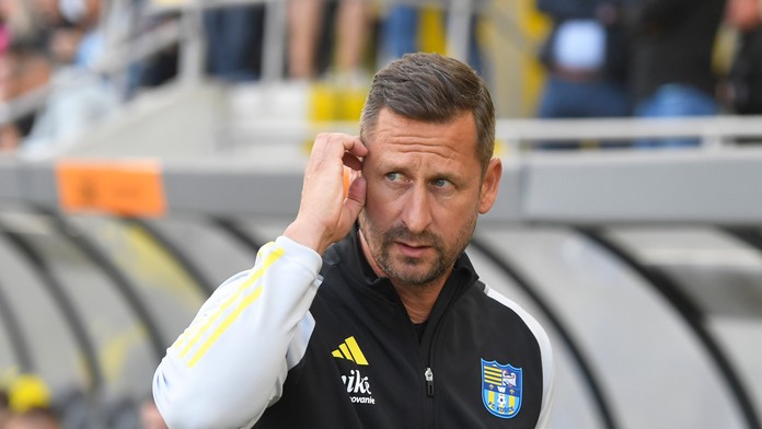 Na snímke tréner FC Košice Gergely Geri
