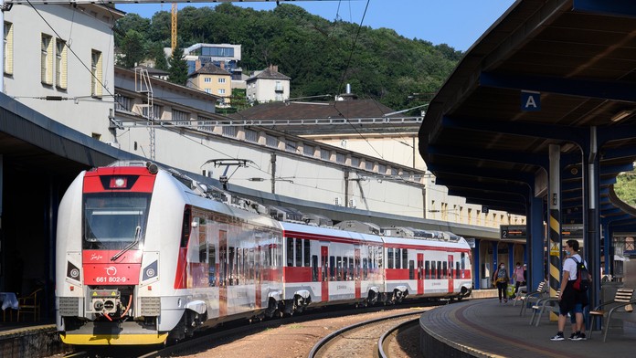 Nová elektrická jednotka.