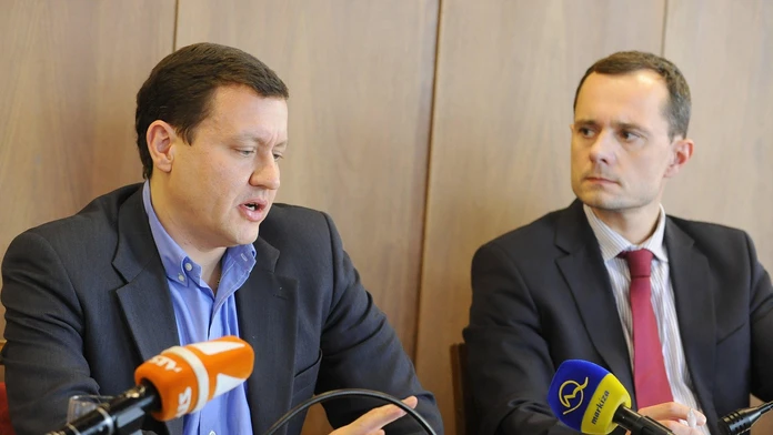 Daniel Lipšic a Radoslav Procházka.